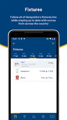 Hampshire Cricket android App screenshot 3